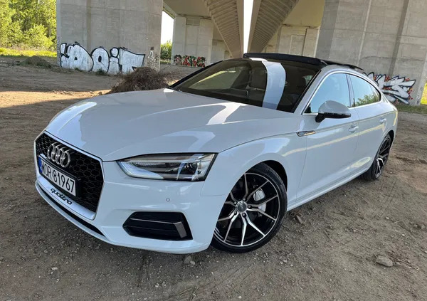 Audi A5 cena 118000 przebieg: 67000, rok produkcji 2018 z Warszawa małe 781